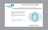 Front page for the Bagnold Shorter Communications website